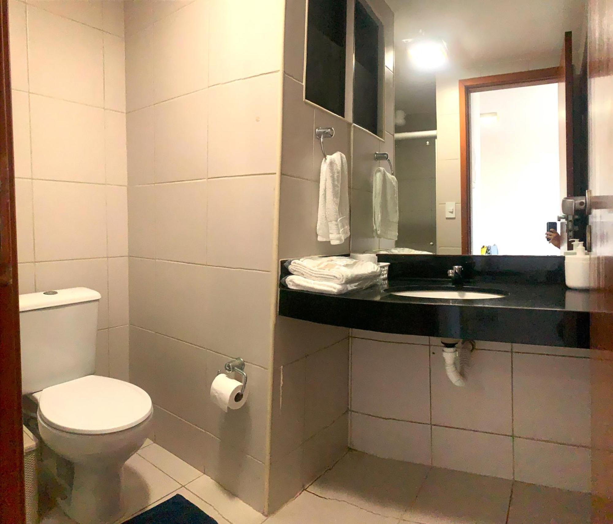 Apartamento 50M Praia- Piscina - Vista Mar - Academia - Maceio  Bagian luar foto