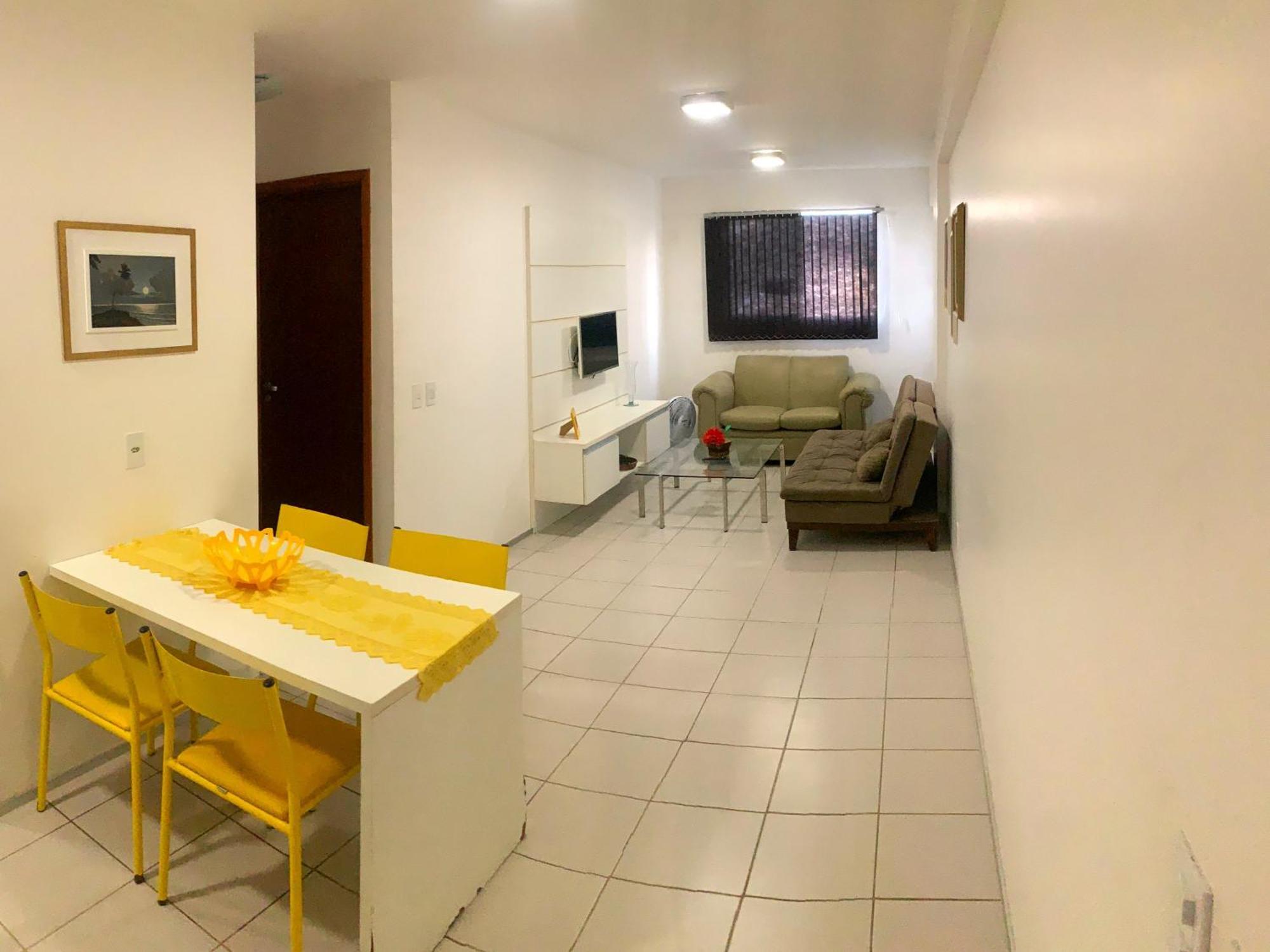 Apartamento 50M Praia- Piscina - Vista Mar - Academia - Maceio  Bagian luar foto