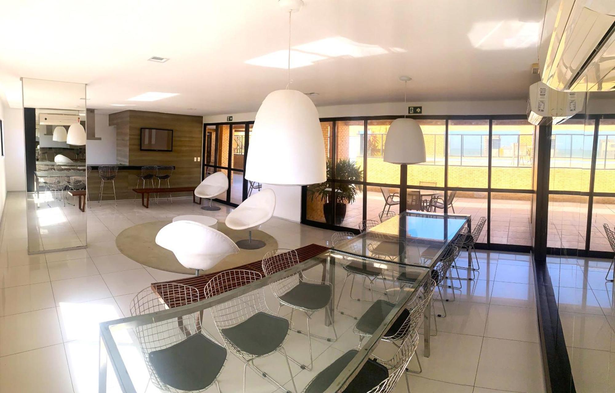 Apartamento 50M Praia- Piscina - Vista Mar - Academia - Maceio  Bagian luar foto