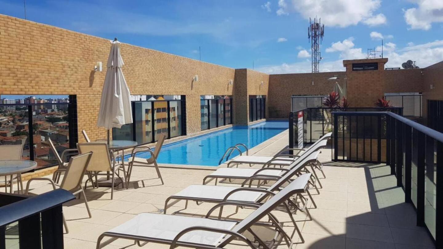 Apartamento 50M Praia- Piscina - Vista Mar - Academia - Maceio  Bagian luar foto