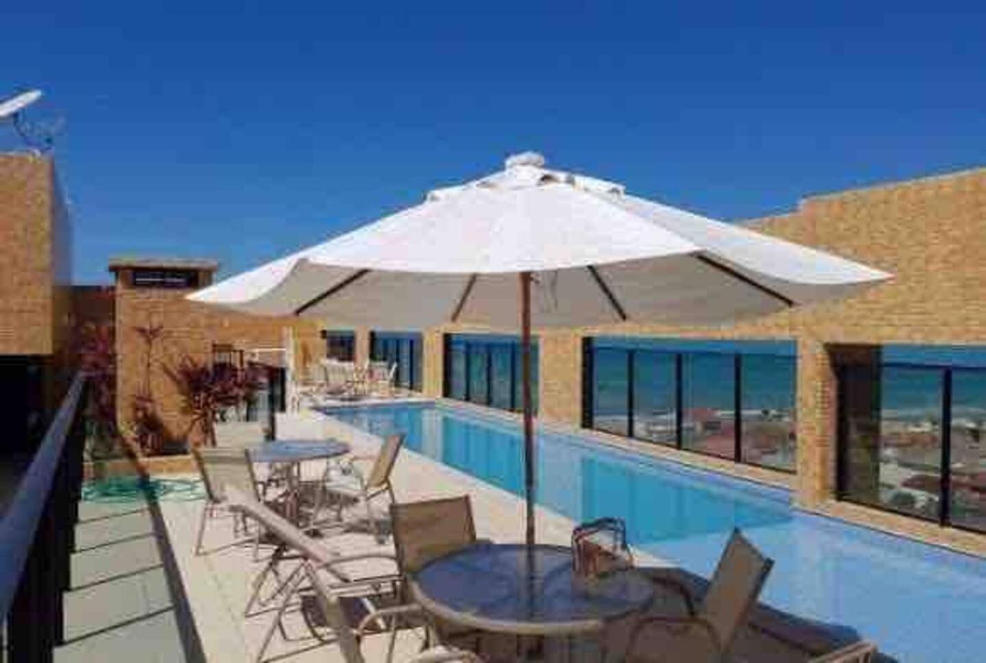 Apartamento 50M Praia- Piscina - Vista Mar - Academia - Maceio  Bagian luar foto
